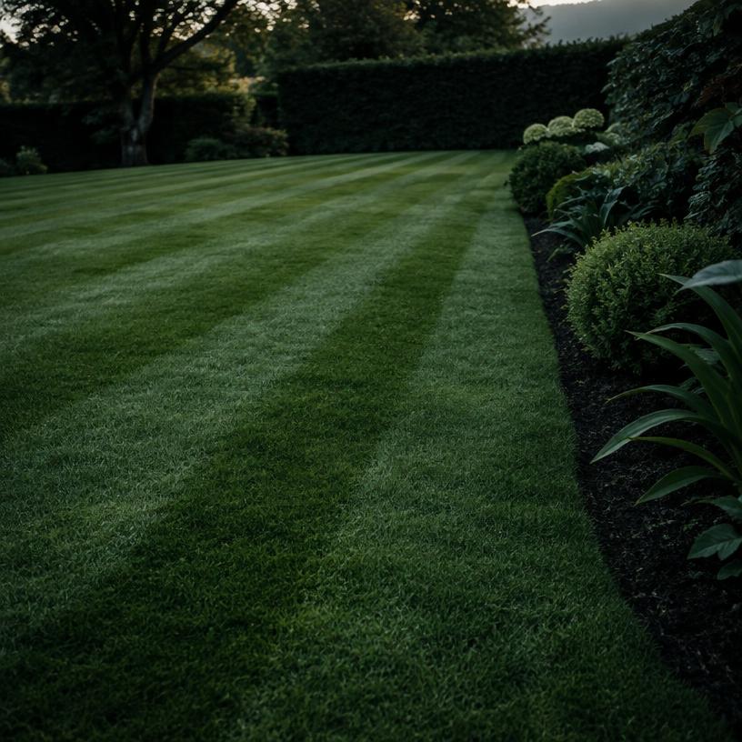 Lawn mowing